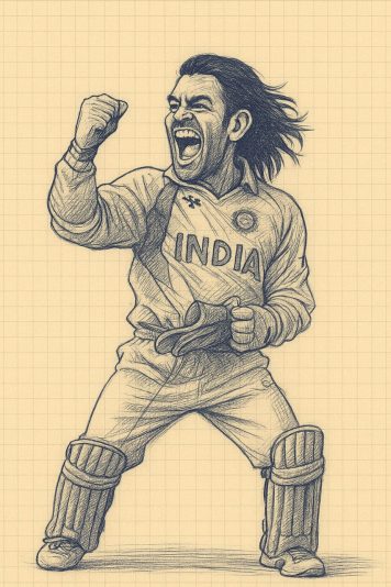 DhoniSketch