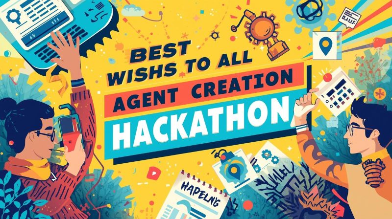 Best wishes to all for the Agent creation hackethon